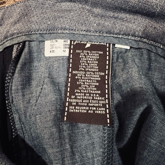 NWT 7 For All Mankind women’s black pants size 32 - Picture 10 of 13